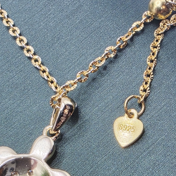 ✨🐢 Moissanite Turtle Pendant Necklace ✨ - Picture 2 of 4